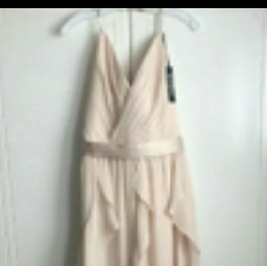 Vera wang size 14 bridesmaid dress champagne